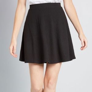 ModCloth Simplistic Partnership Knit Mini Skirt